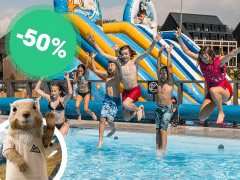 50% zniżki na dodatkowe łóżka 🤩 100% rodzinnych wrażeń na całe życie 🌟