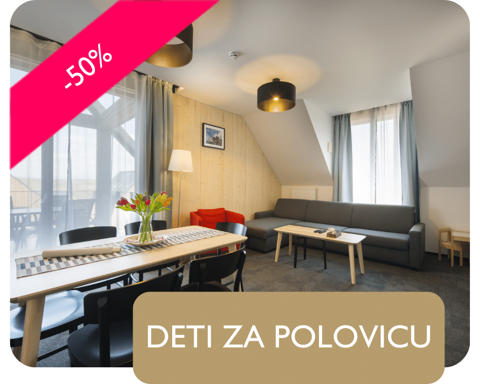 50% zniżki na dodatkowe łóżka – dla wspaniałej rodziny